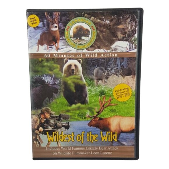 DVD CANADIAN WILDLIFE PRODUCTIONS Filming the Wildest of the Wild Alberta BC - Picture 1 of 4